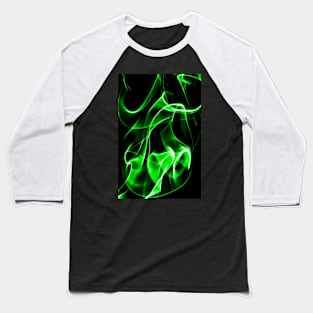 Smoke Close Up Baseball T-Shirt